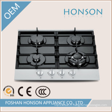 Table de cuisson à gaz encastrable avec quatre brûleurs Hg4508